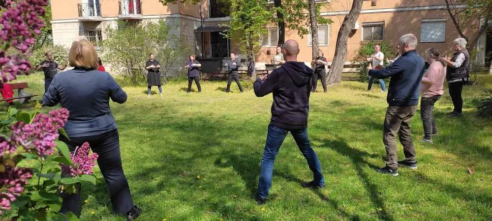 Haladó Csikung Gyakorlás